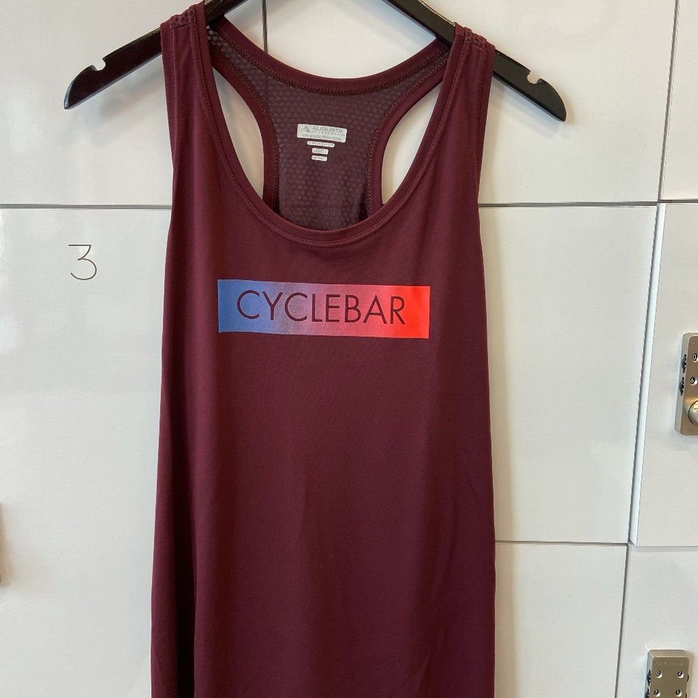 Maroon Cyclebar Tank Top